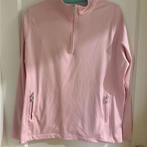 Vineyard Vines Pink and Green Pullover